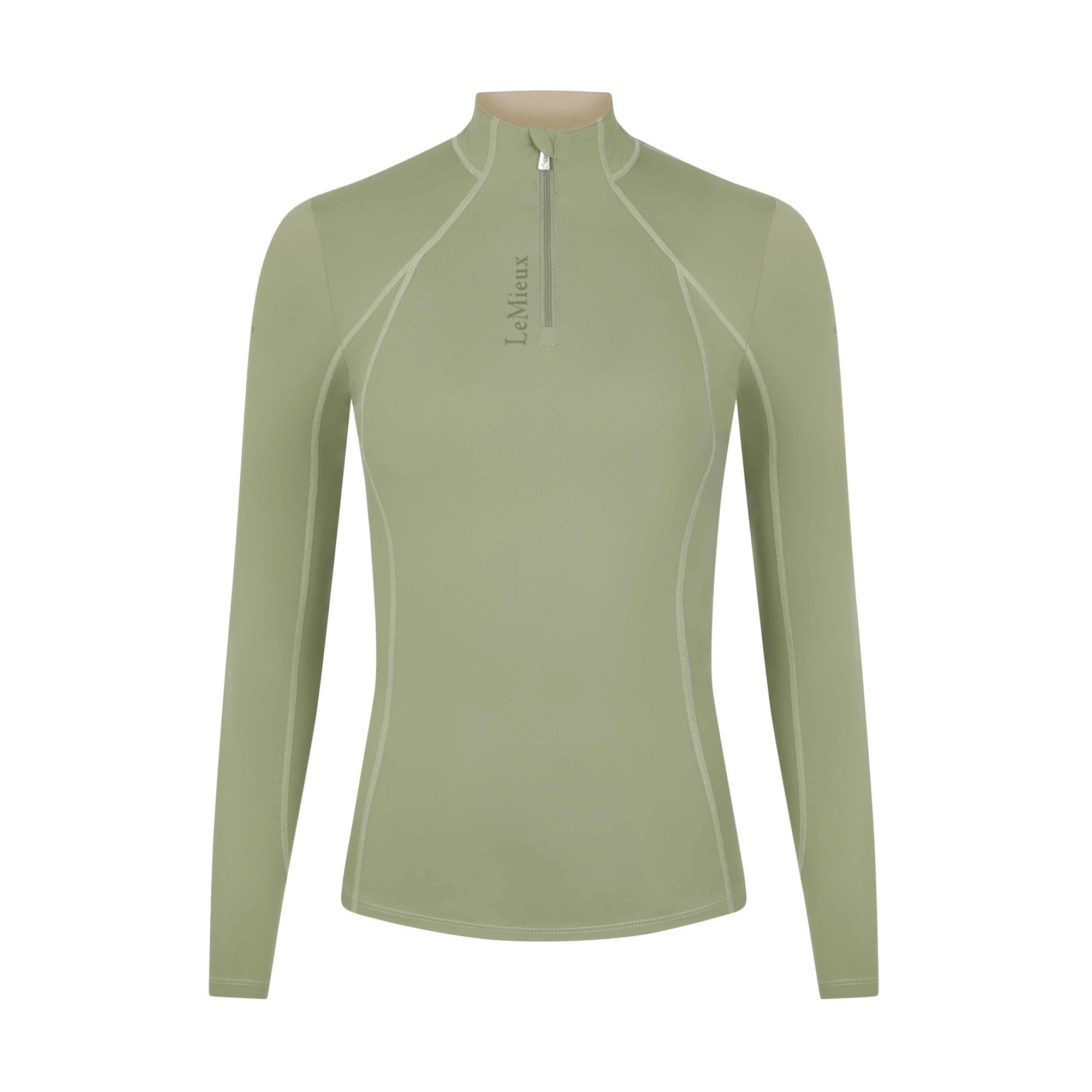 LeMieux Base Layer - Pull On - Smooth Sweat Wicking Fabric - Fern - UK 12