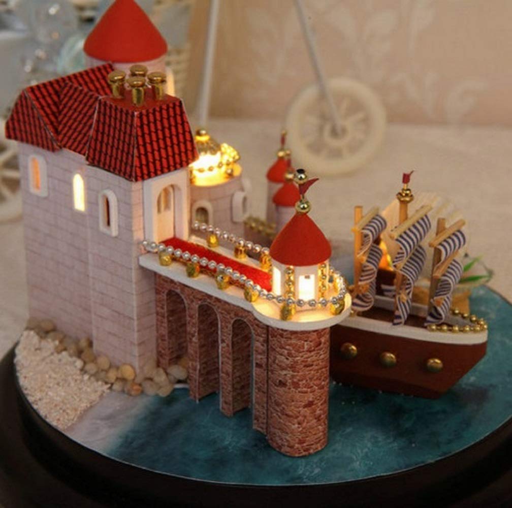 Amazon | リタプロショップⓇ ミニチュア ドールハウス B-013 人魚 LED