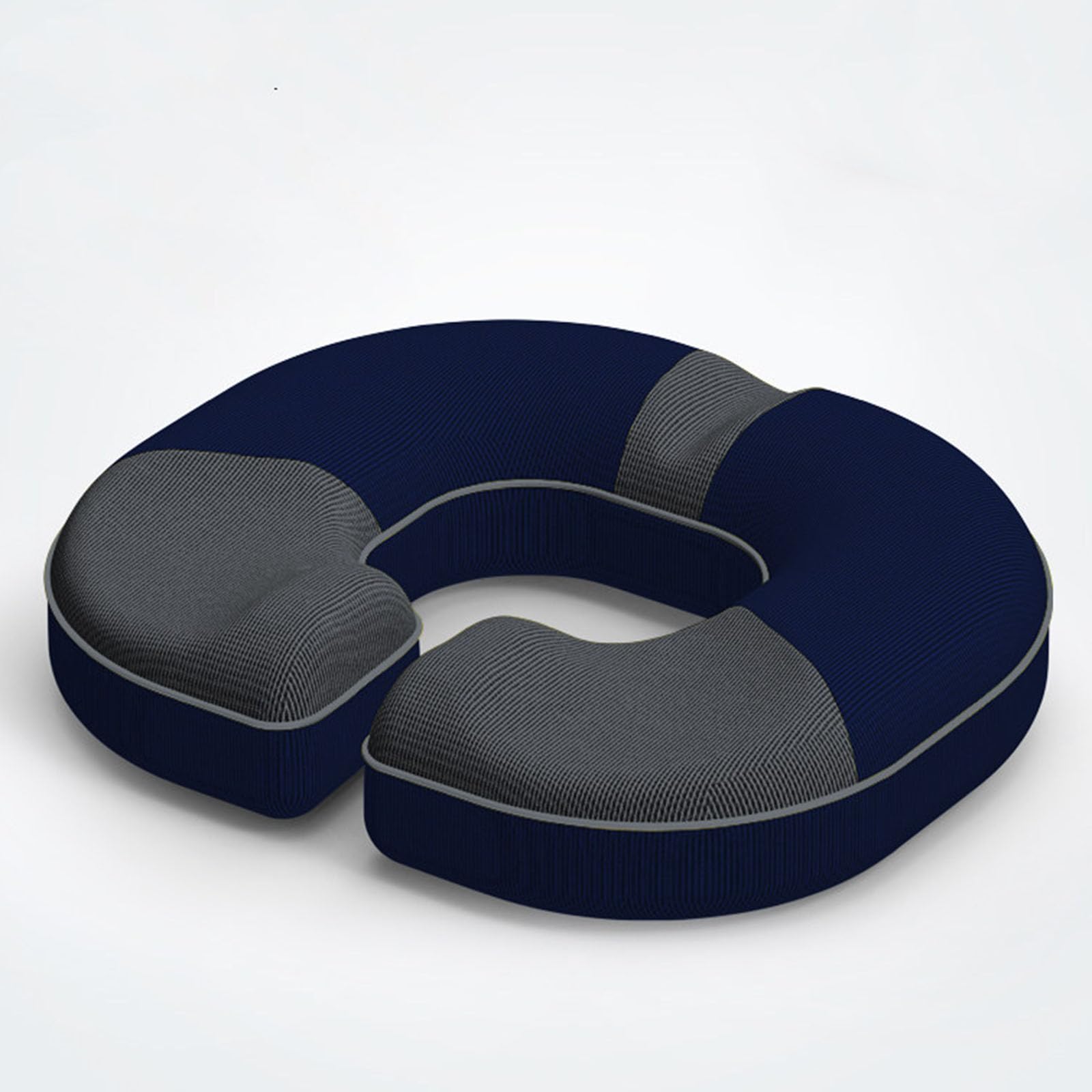 Cuscino del Sedile per Emorroidi Ortopediche Portatile, Cuscino Ergonomico per La Prostata, Cuscino per Ciambella in Memory Foam per Coccige,B