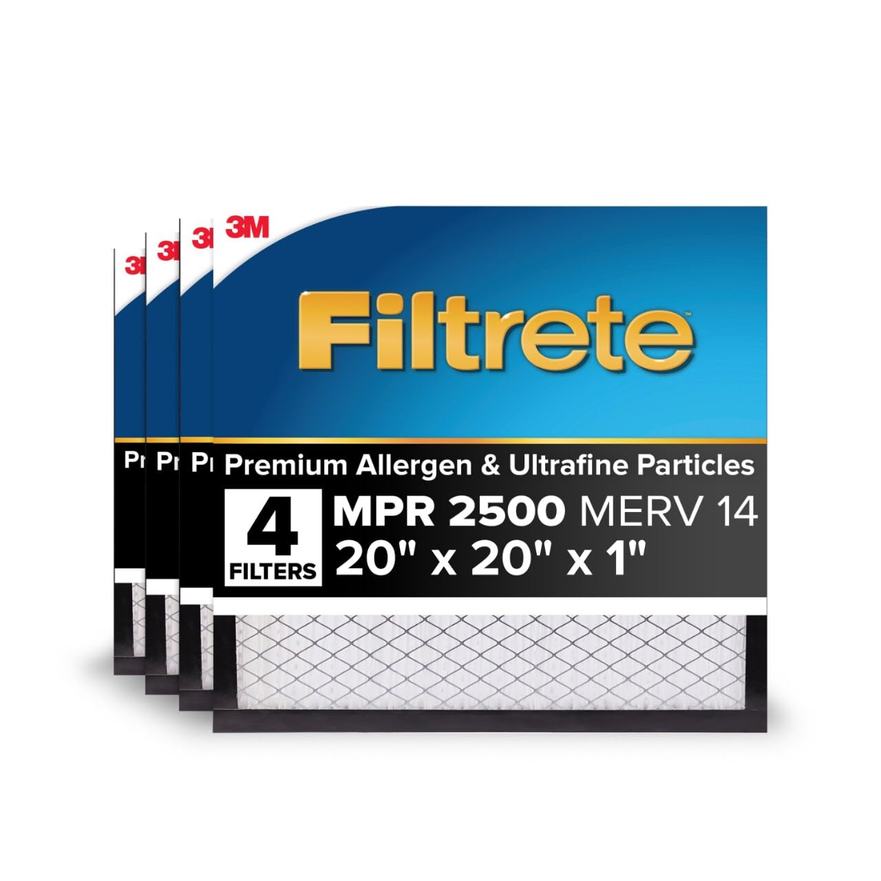Filtrete MERV 14 Filter 4-Pack
