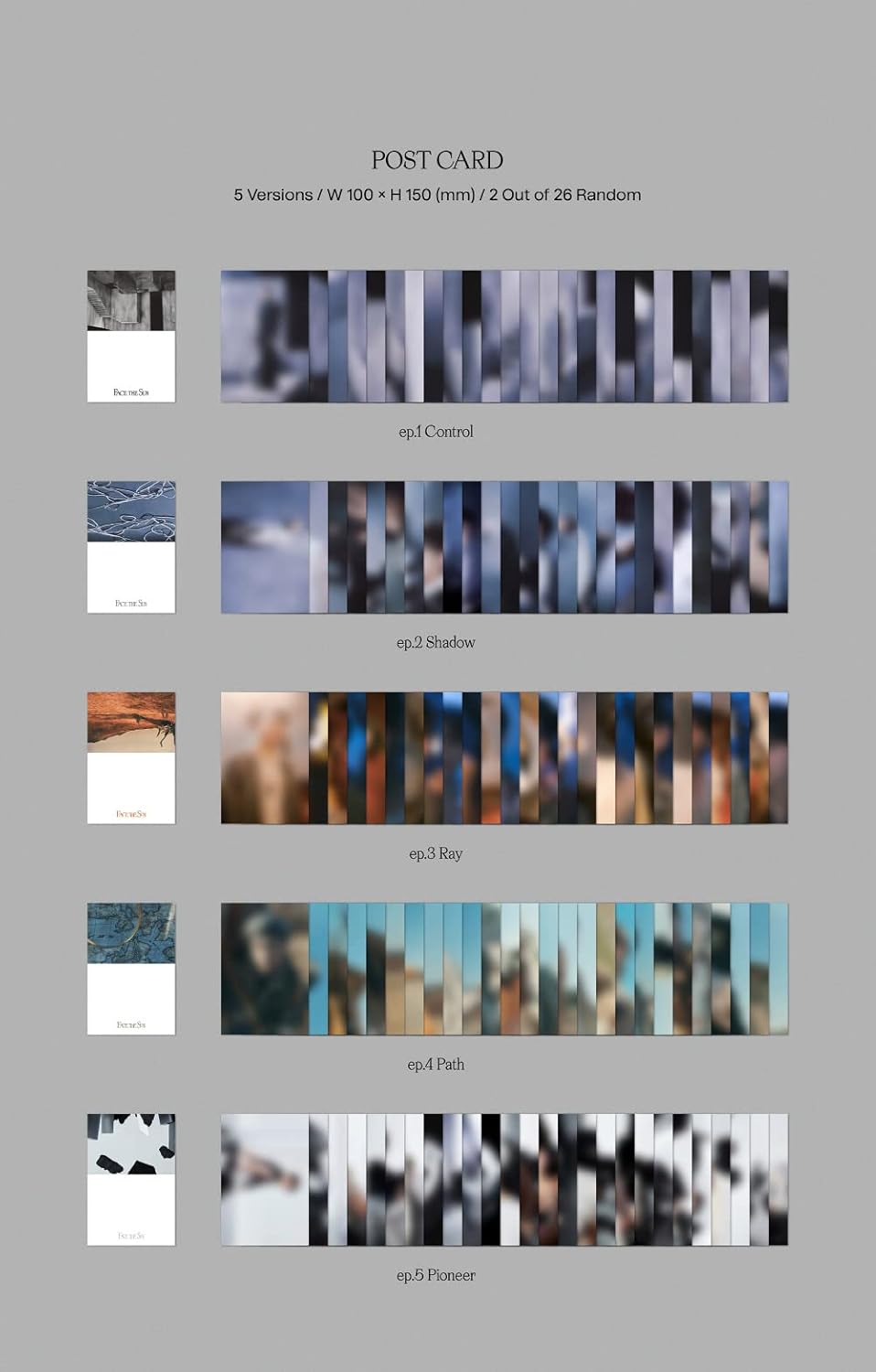 SEVENTEEN - Face the Sun 4th Album+Extra Photocards Set (5 ver. SET/CD Only, No Poster)
