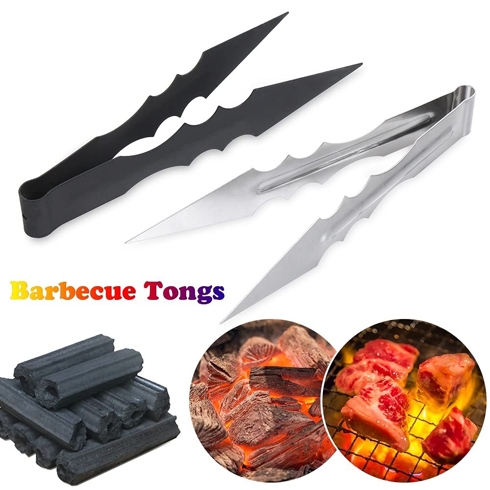 Pinzas de Cocina, Accesorio para Pipa de Agua de 18 cm, de Metal, para Shisha, narguile, carbón, Accesorios para Barbacoa, Pinza para Barbacoa