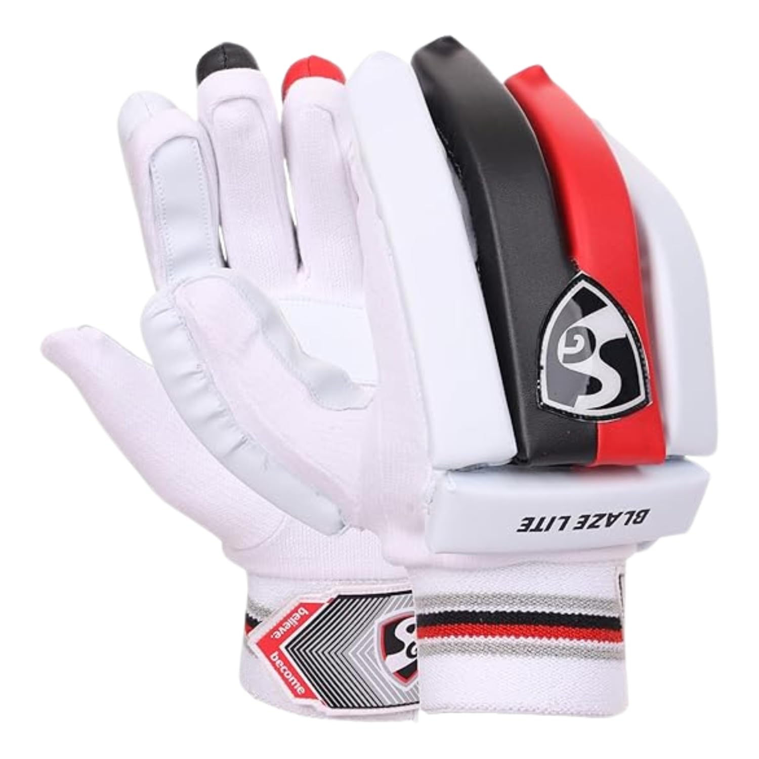 SG Blaze Lite Junior Batting Gloves – Lightweight, Protective Cricket Gloves for Youth Players with Breathable Design & Superior Grip (S, Left)-image-33