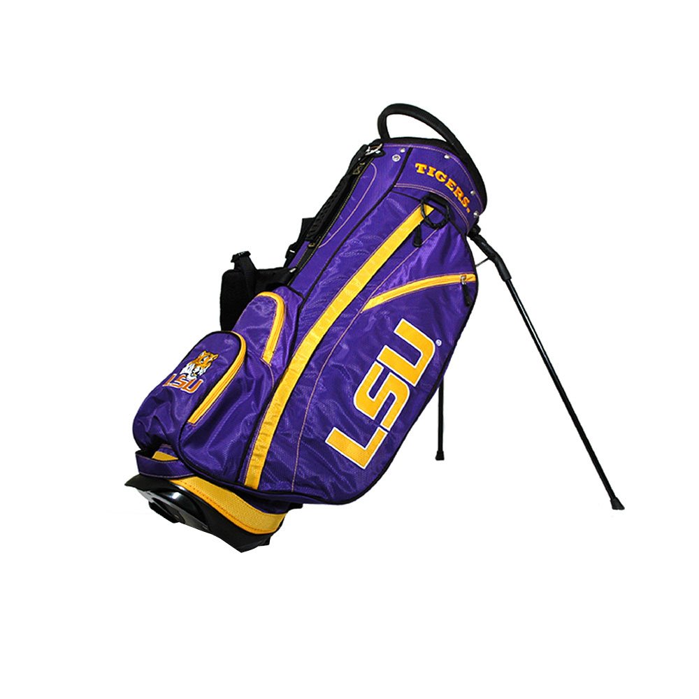 Team Golf NCAA Fairway Golf Stand Bag, Lightweight, 14-Way Top, Spring Action Stand, Insulated Cooler Pocket, Padded Strap, Umbrella Holder &