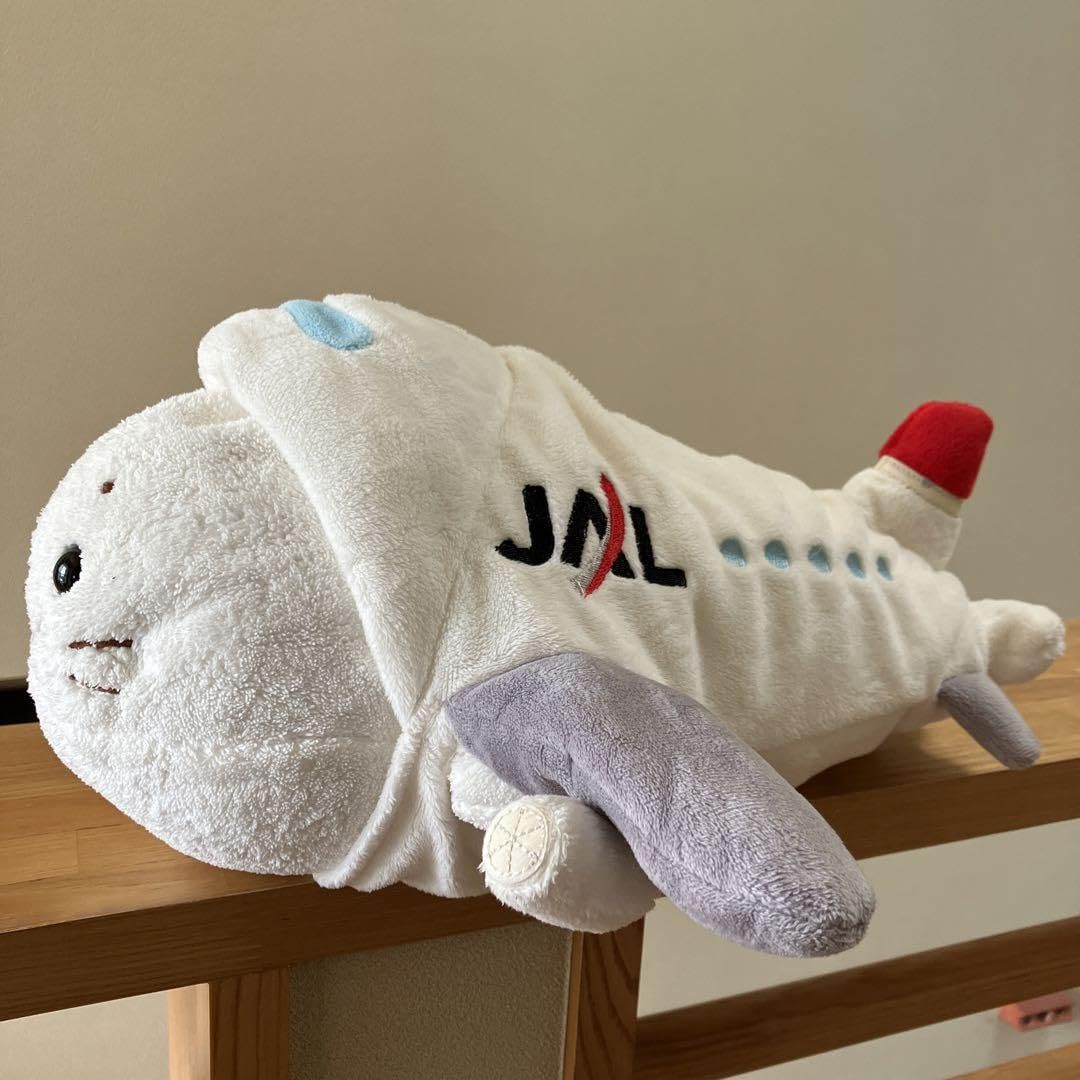 Amazon.co.jp: しろたん ぬいぐるみ JAL飛行機とパイロット