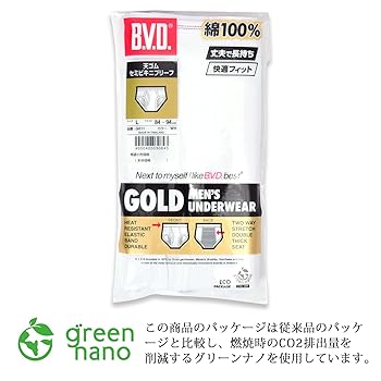 Amazon | [ビー・ブイ・ディ] インナーボトムス GOLD 綿100
