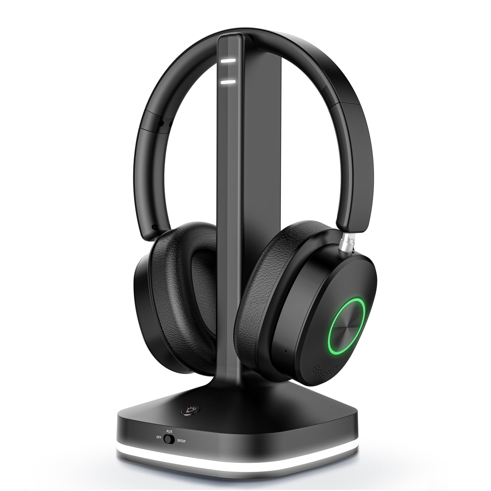 Photo 1 of Wireless Headphones for TV Watching, TV Headphones Wireless for Seniors with 3 Audio Modes, Bluetooth Headphone with Transmitter Charging Base, No Delay Over Ear Headset, Gifts for Parents/Elderly