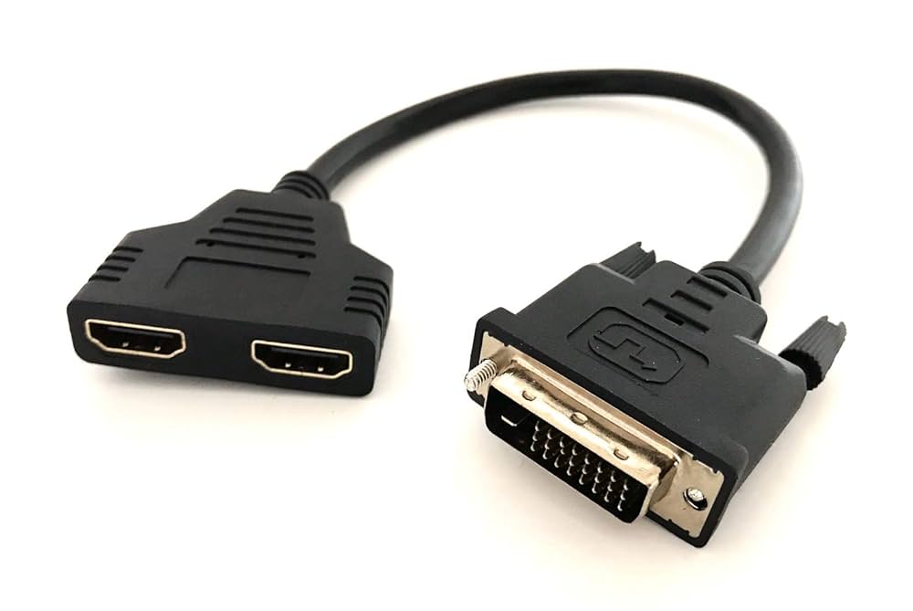 DVIディスプレイ分配器（2分配） Amazon.co.jp: ES-Tune DVI分配器 1入力2出力 スプリッター