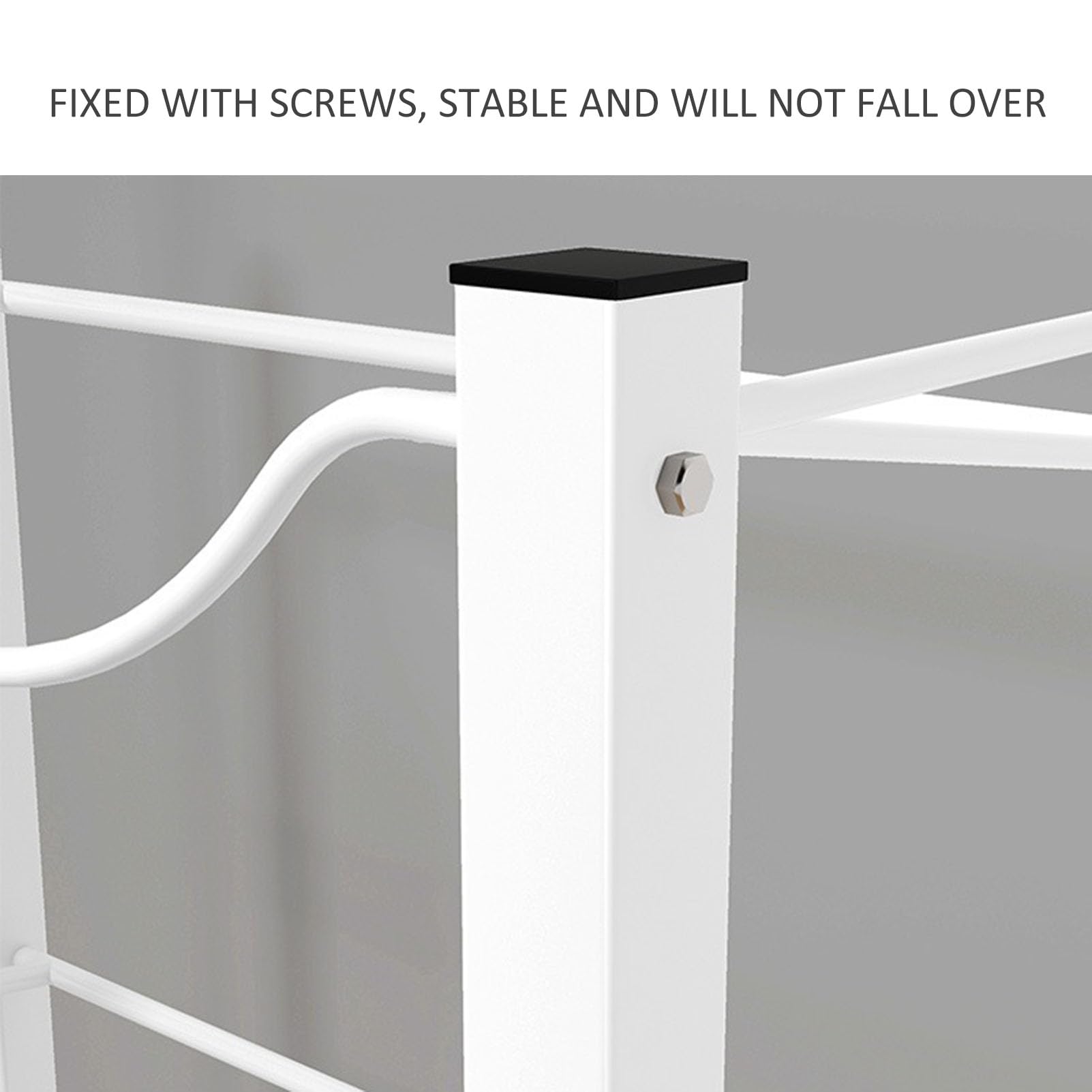 Soporte para jarra de agua de 5 galones, estante de almacenamiento desmontable de 5 niveles para botellas, enfriador de agua resistente para cocina, garaje y oficina, diseño de ahorro de espacio