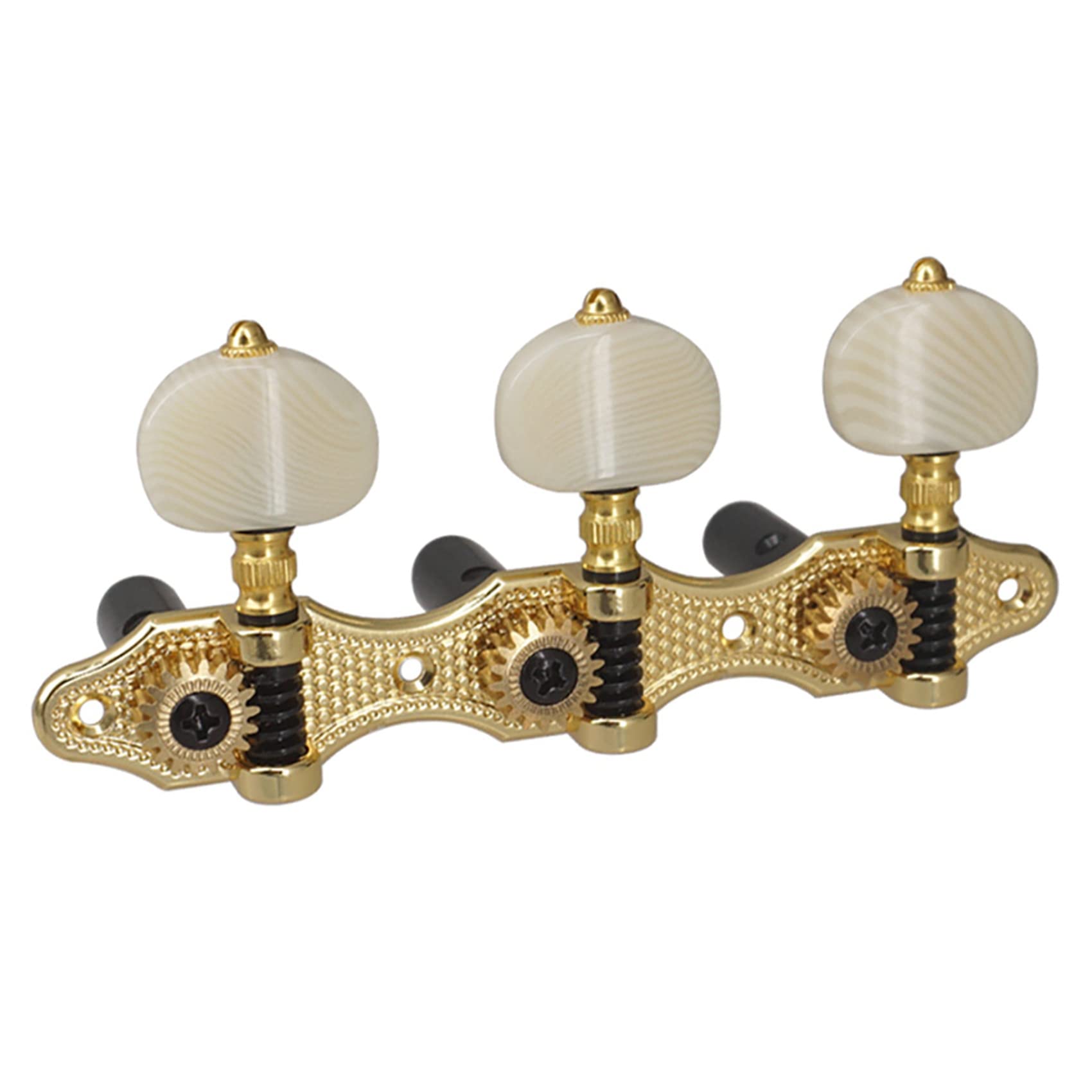 SUVIA 6X 1:18 Meccaniche per Chitarra Acustica Corde per Chitarra Piroli Accordatori Chiave 3L3R Accordatori per Chitarra Chiavi Accessori di Ricambio