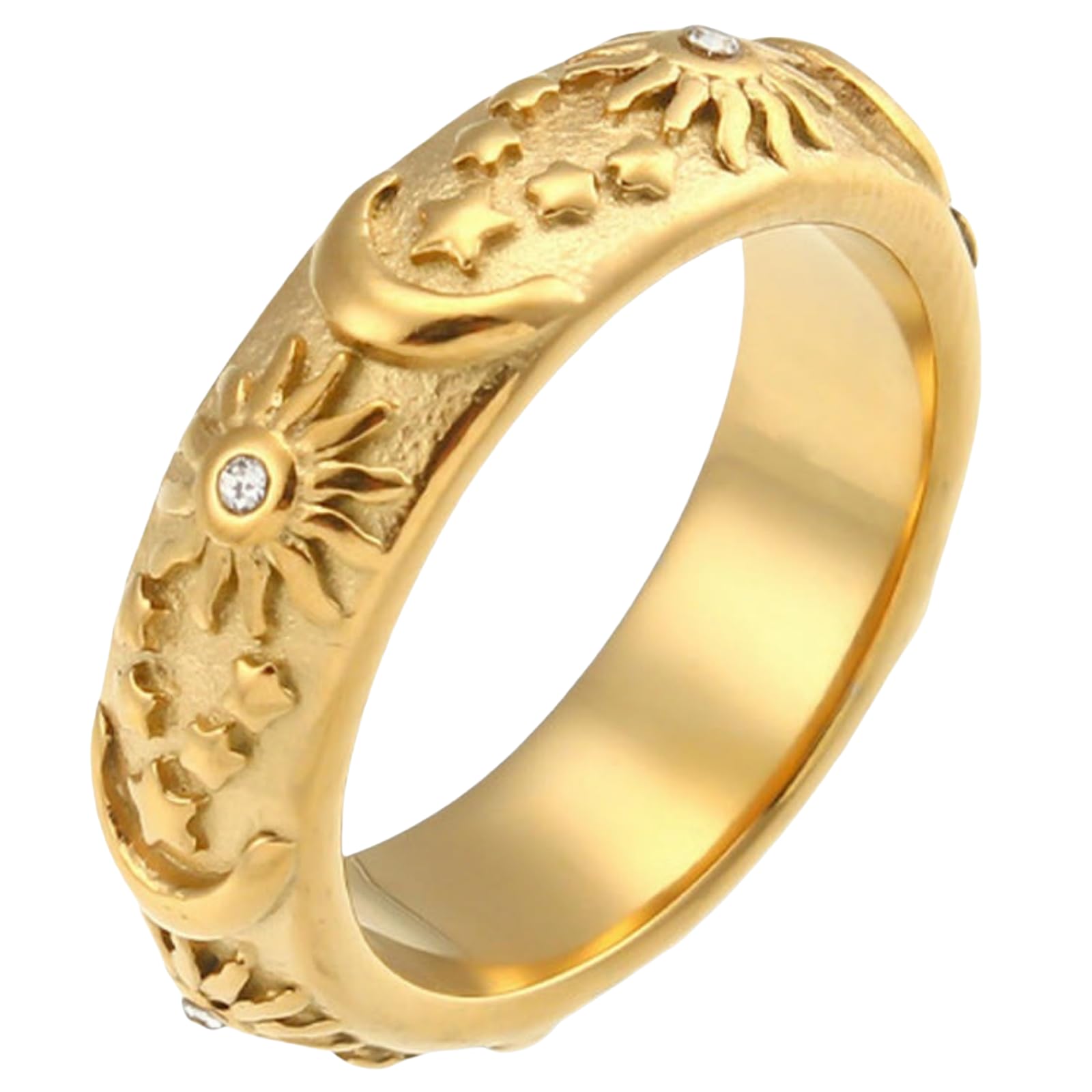 Joyería celestial de acero inoxidable hipoalergénico que no se oscurece ni mancha la piel 8