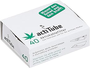 Tune Filter Brand Acitube Activated Carbon Filter, Pack of 40