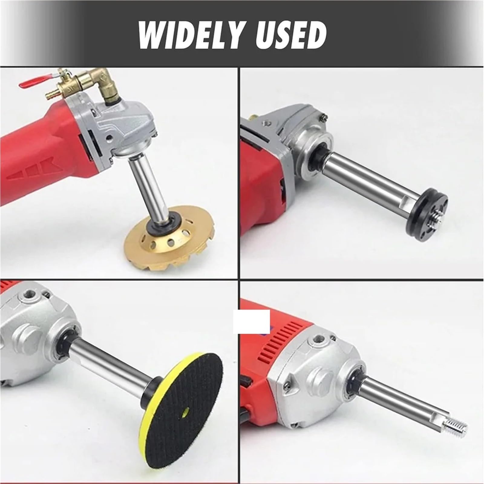 Przedłużka do szlifierki kątowej, Wał przedłużający szlifierki kątowej Adapter gwintowy M10, wiele rozmiarów(115mm)