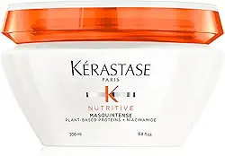 Nutritive Masquintense Kérastase Máscara Capilar Ultra Concentrada Para Cabelos Muito Secos e Finos com Nutrição Intensa que Fortalece a Fibra Capilar, 200ml