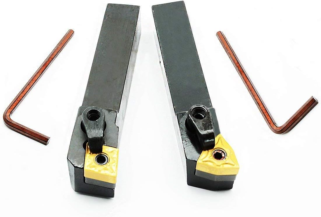 2PCS 5/8" Right Hand CNC LATHE EXTERAL TURNING Tool HOLDER INDEXABLE