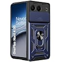 TheGiftKart Tough Armor Bumper Back Cover Case for OnePlus Nord 4 5G | Sliding Camera Cover, Kickstand & Ring Holder | 360 Degree Protection Back Cover Case for OnePlus Nord 4 5G (PC & TPU, Blue) gallery image