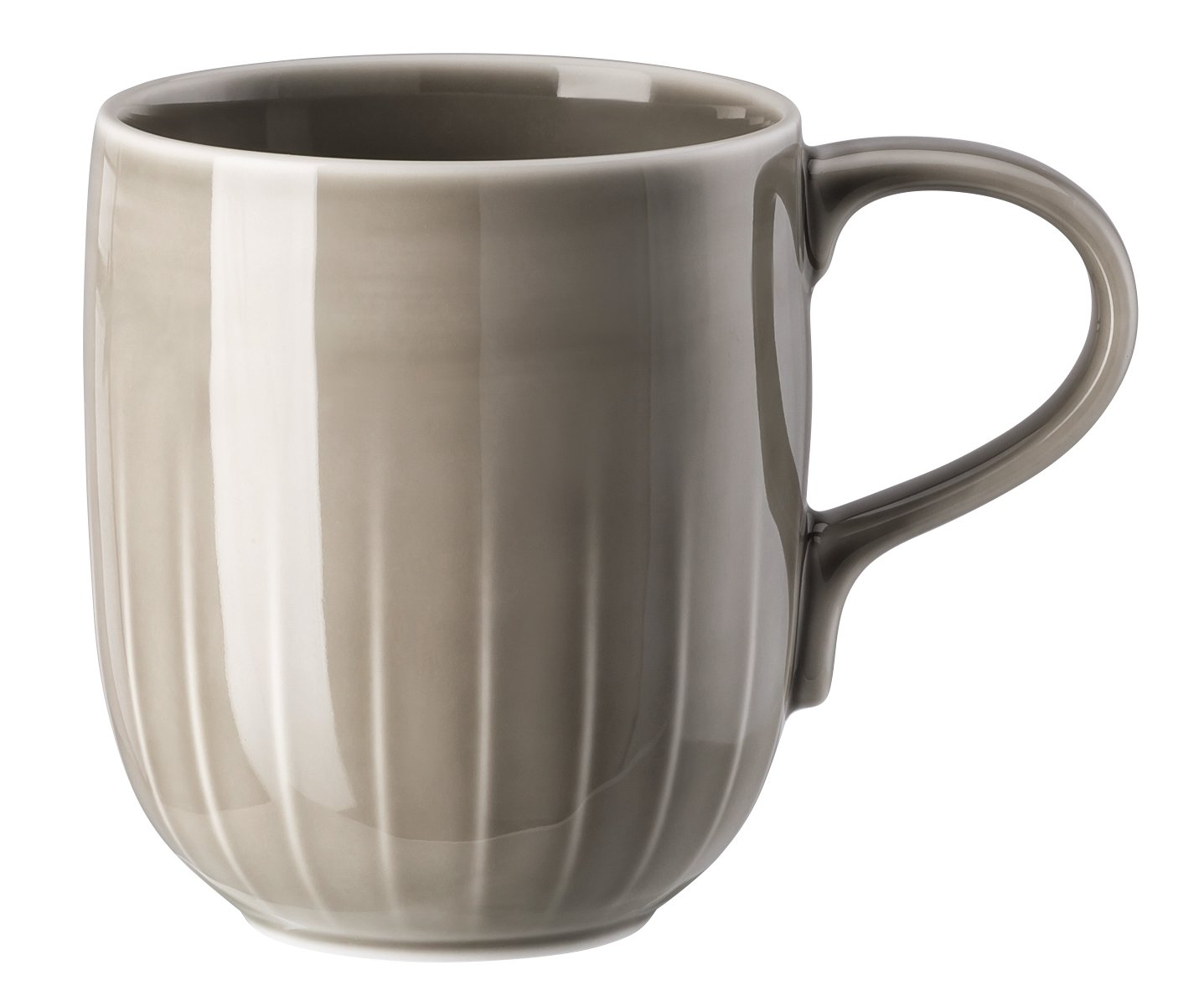 Arzberg Joyn Grey Set di 6 Tazze Combi Senza Piattino 9 cm