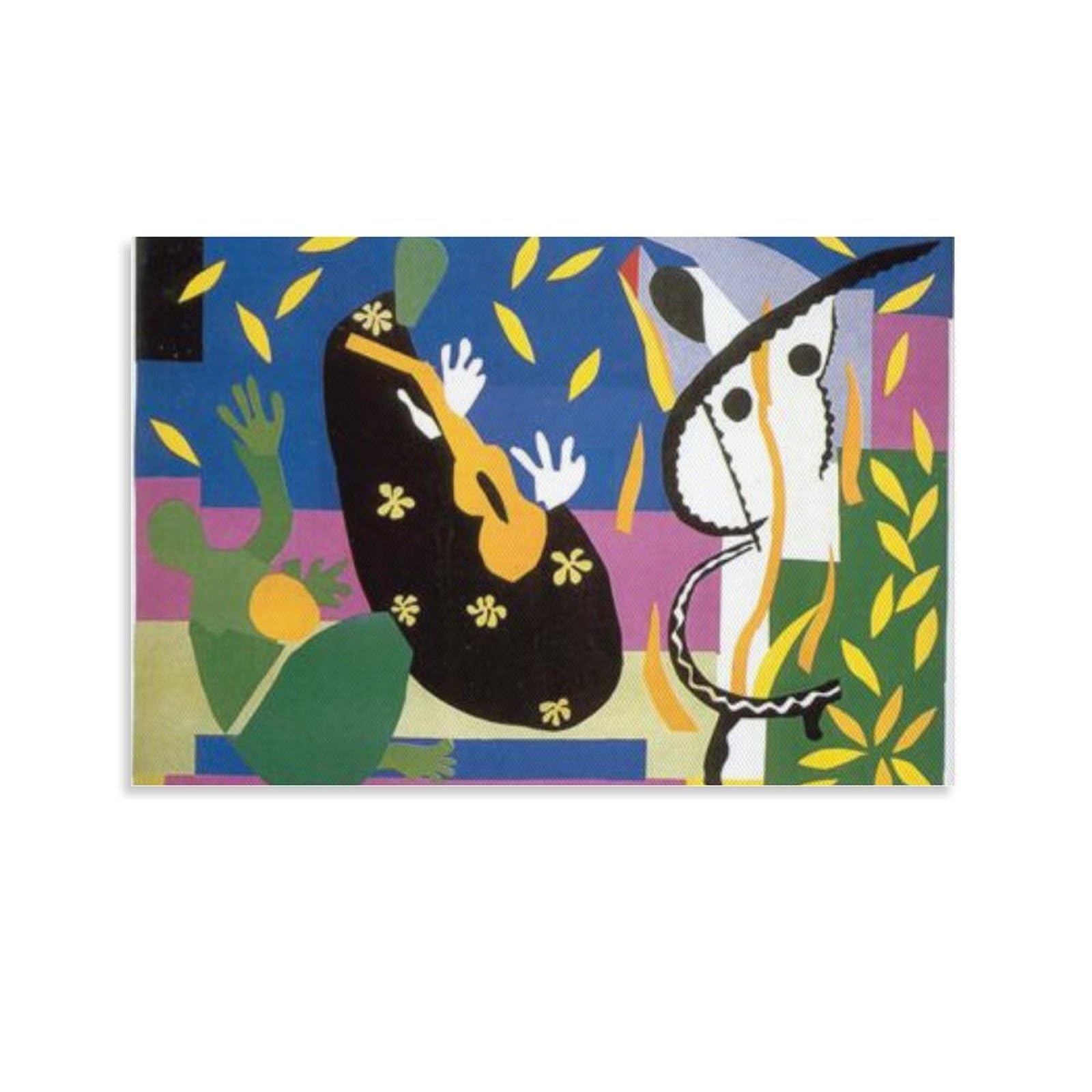 SXDMOUBK Henri Matisse The King's Sadness Print - Famous Painting Poster Canvas Wall Art Picture Prints Hanging Photo Decor Home Artworks 24x36inch(60x90cm)