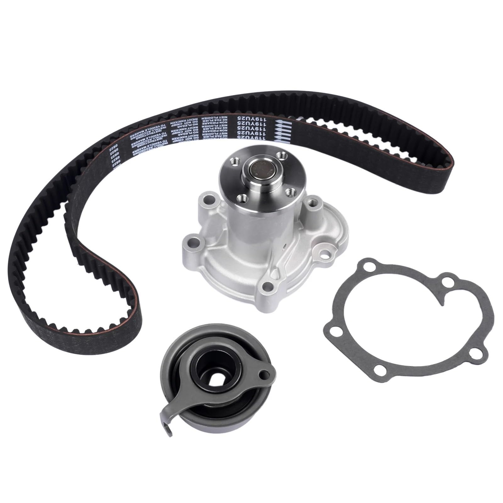 Bombas Agua Correa Distribución Bomba Agua Con Kit Polea Tensora MD997689 Para Mitsubishi Para Minicab 660cc 3G83 Motor U42T U62T Bomba Auxiliar Automóvil