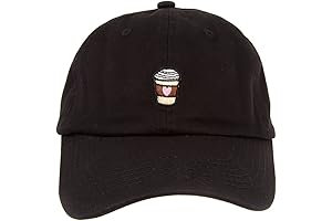 Morning Coffee Cup Dad Hat Embroidered Cotton Baseball Cap