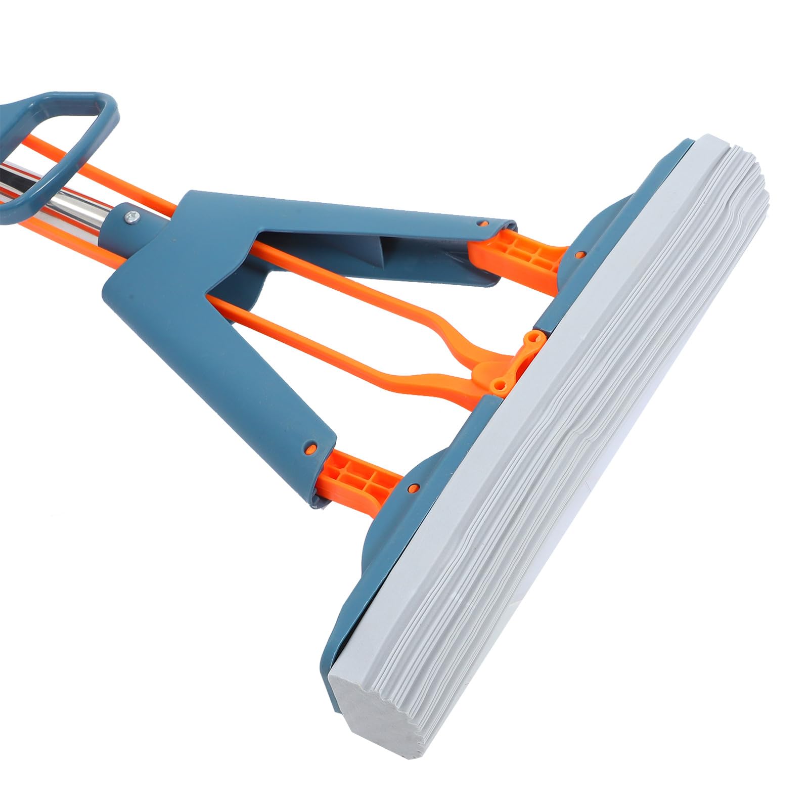 MAGICLULU Testa Abs Facile e Resistente per Sostituire Pavimenti Mop Lavapavimenti Doppio Uso Umido Asciutto in Spugna Assorbente , Struttura in Acciaio Inossidabile in Marmo