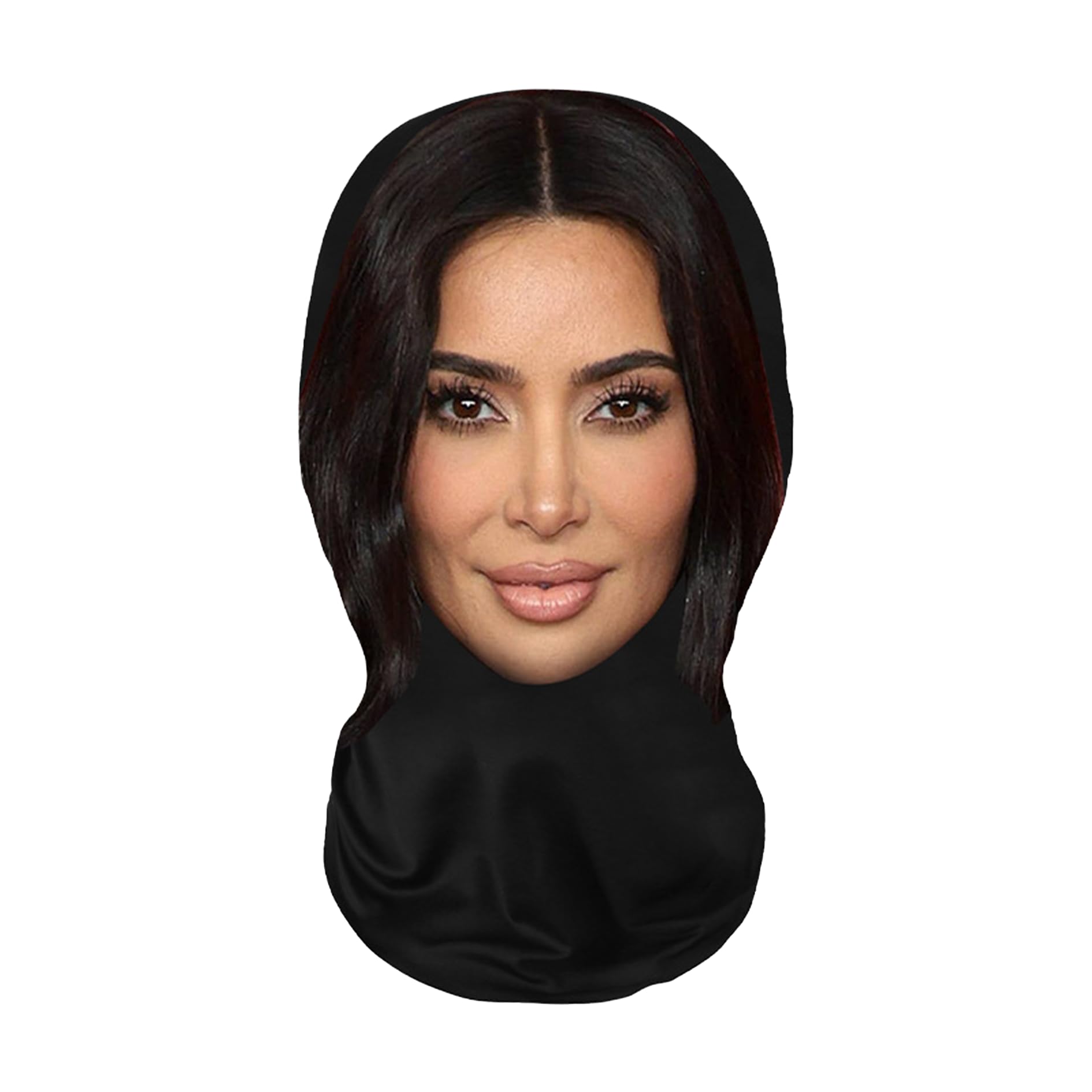 Realistic Celebrity Face Masks - Mesh Print Novelty Balaclava Hat for Cosplay, Props & Costumes