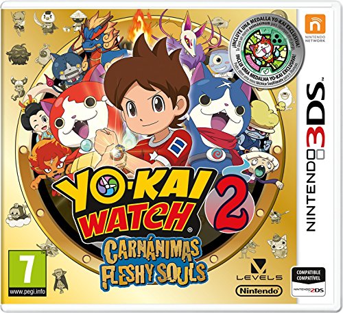 3DS Yo-Kai Watch 2: Carnánimas + Medalla - Edición Especial Limitada