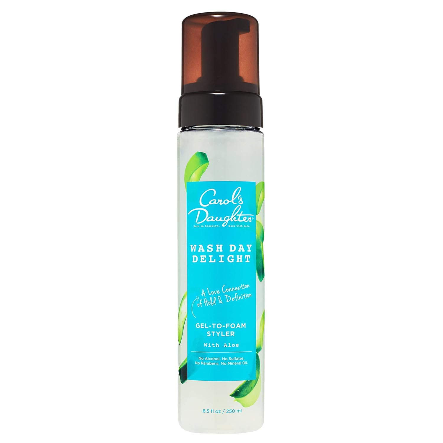 Carol’s Daughter Wash Day Delight Hair Gel to Foam Mousse Styler and Hair Detangler for Curls with Aloe, Natural-looking Hold 8.5 fl oz Carol’s Daughter Wash Day Delight Hair Gel to Foam Mousse Styler and Hair Detangler for Curls with Aloe, Natural-looking Hold 8.5 fl oz