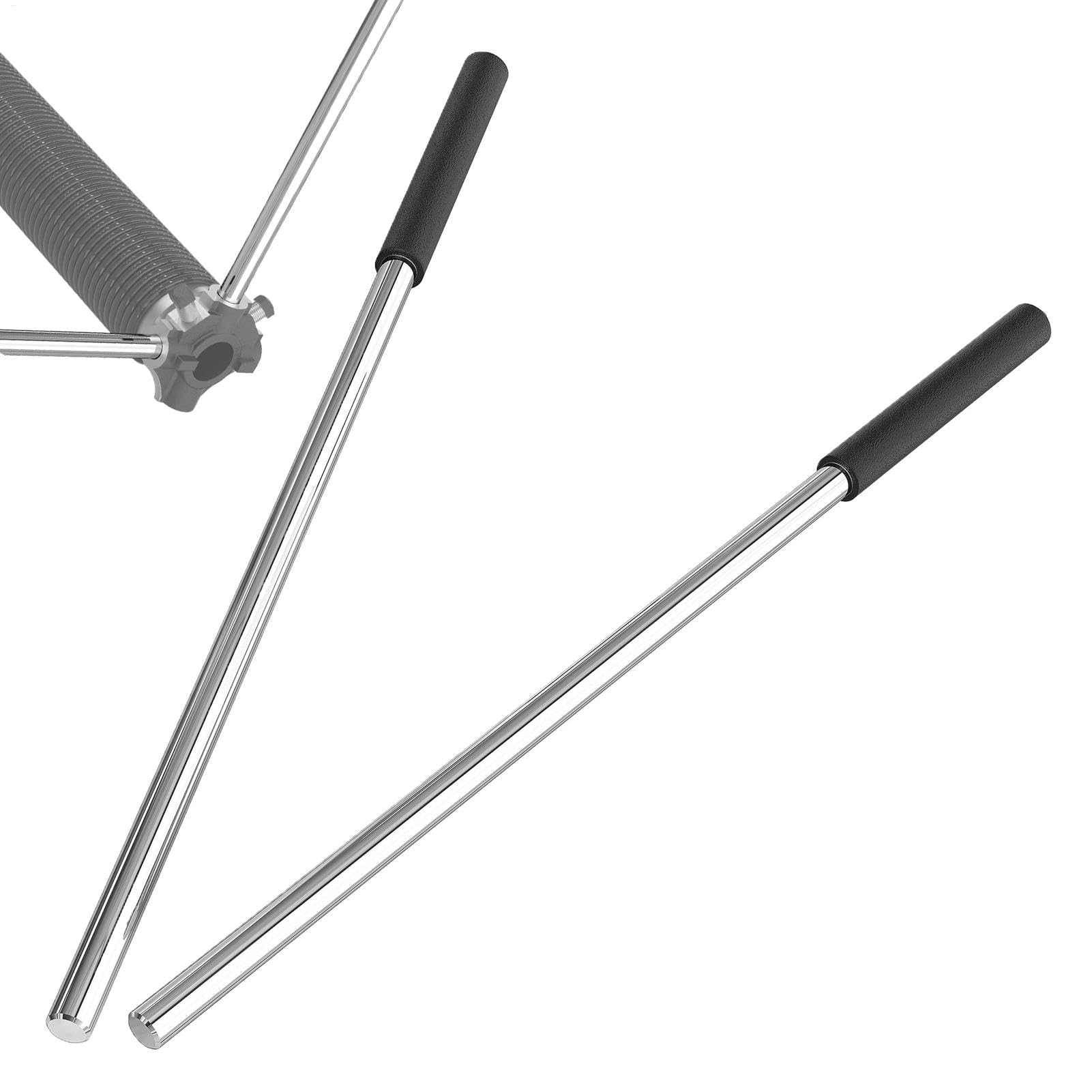 Garage Door Winding, Torsion Spring Rod, 17,2 in/43,56 cm 0,5 in/1,27 cm Compact Hardware Tool, Home Repair Accessory, Garage Maintenance Kit, Gift for Father Boyfriend 45# Steel