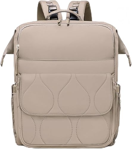 miss fong Diaper Bag Backpack - Mommy Bag Quilted Diaper Bag Backpack