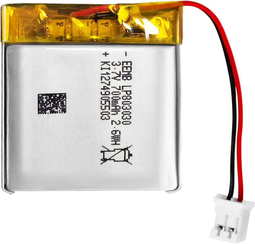 Amazon.com: EEMB Lithium Polymer Battery 3.7V 700mAh 803030 Lipo