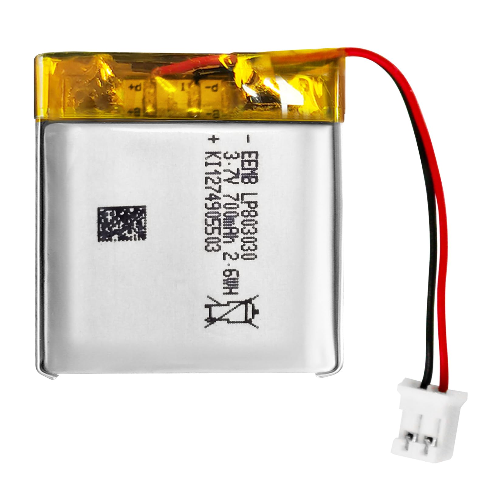 innCraft Energy lithium-polymeerbatterij, 400 mAh 3,7 V, 31 x