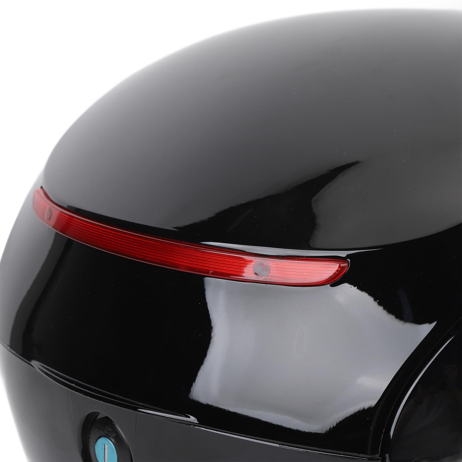 AUNMAS Baule per Casco da 32 Litri con Bauletto Posteriore in ABS per
