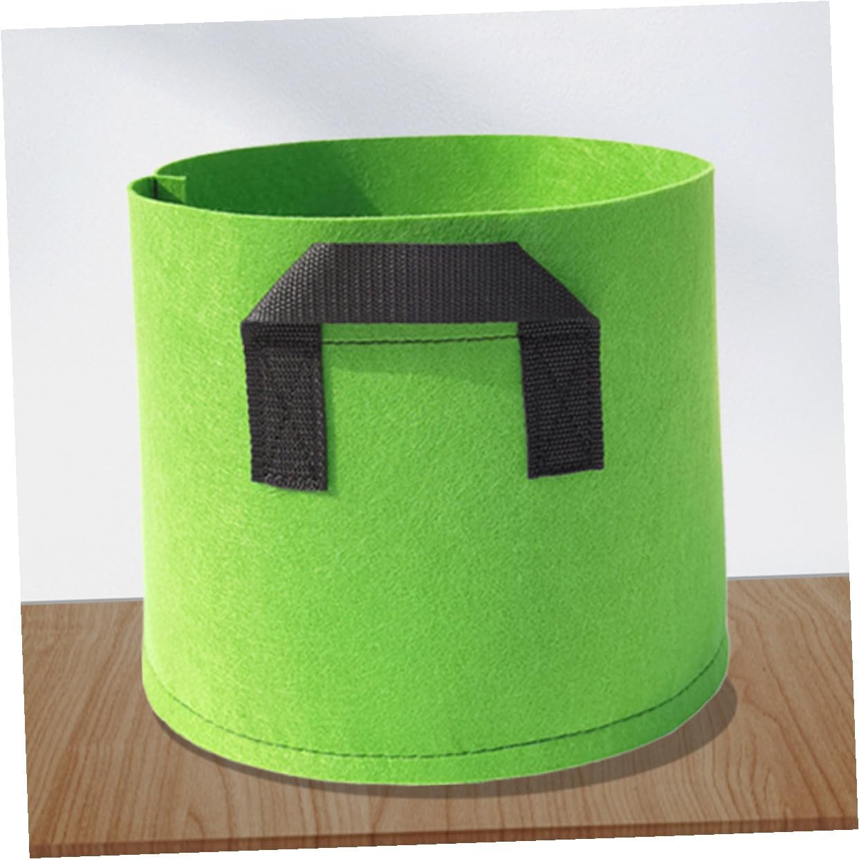 Toddmomy 5pcs 10-Gallon Felt Plant Grow Bags with Handles Thickened Non-Woven Fabric Vegetable and Mushroom Planting Containers for Outdoor Garden and Nursery Use