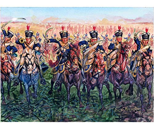 Italeri 6094S Napoleonic Wars British Light Cavalry miniatura 1
