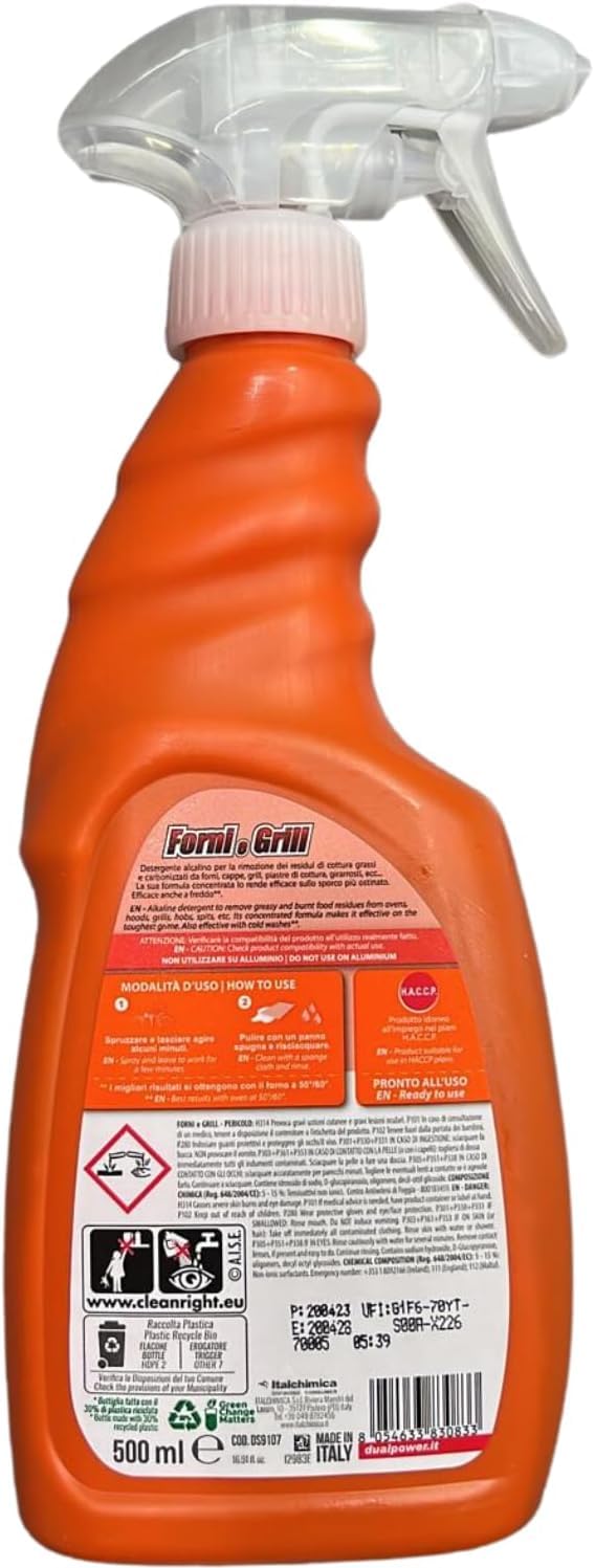 Detergente Forni e Grill 500 ml – Variazioni 4/8/12 Pezzi (4)