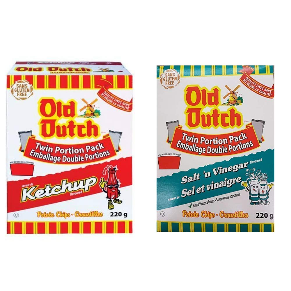 Buy 1 Box of Old Dutch Ketchup Chips and 1 Box of Old Dutch Salt