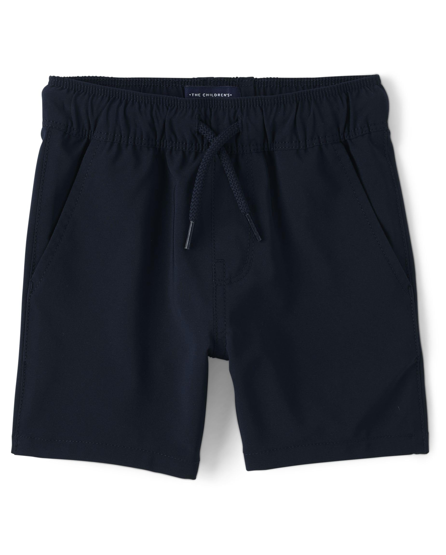 The Children's Place Baby Boys' and Toddler Uniform Quick Dry Jogger Shorts