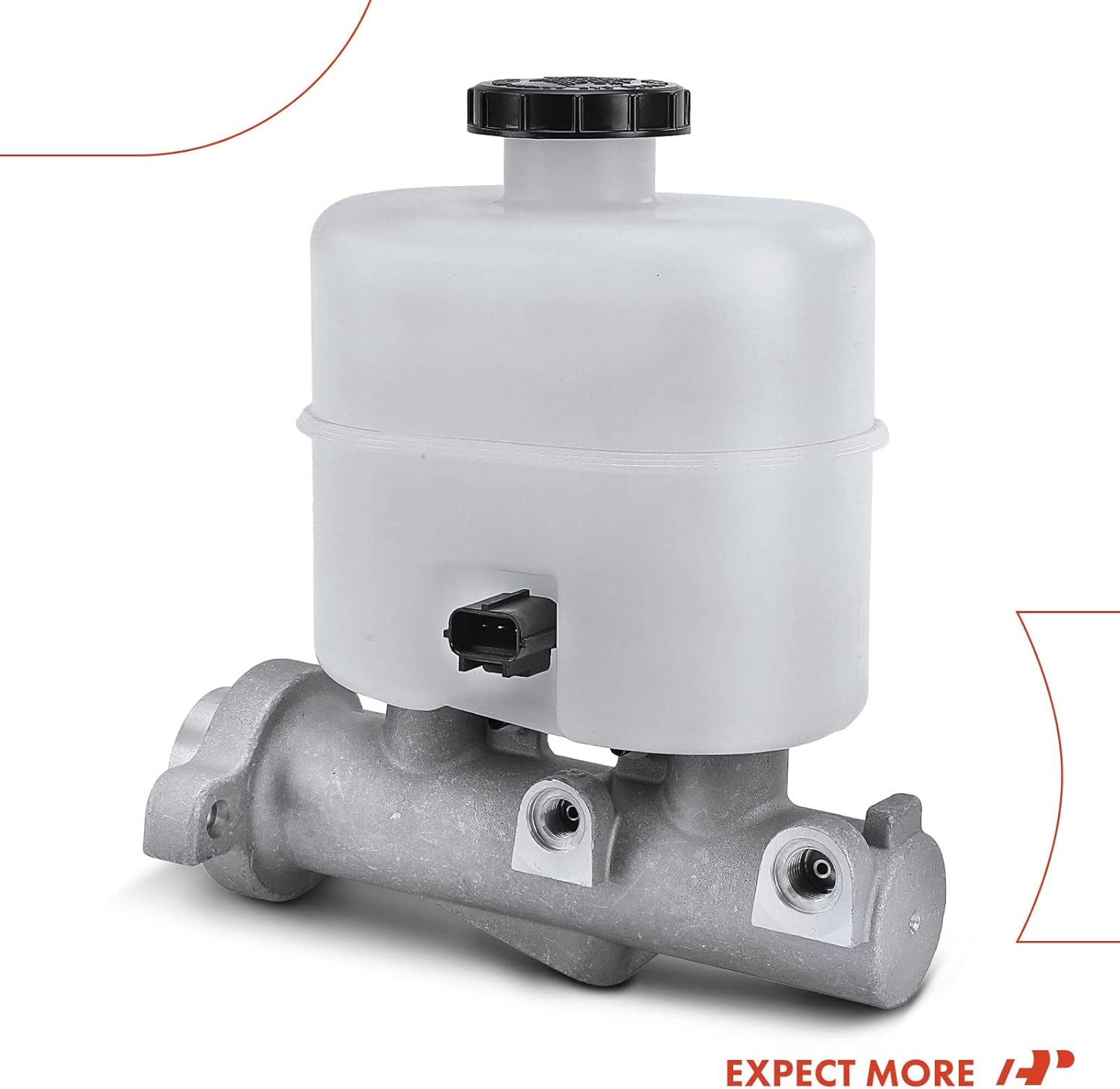 A-Premium Brake Master Cylinder with Reservoir and Sensor Compatible with Ford Vehicles - E-450 Super Duty 2003 2004 2005 2006 2007 - Replace# 2C2Z2140CA