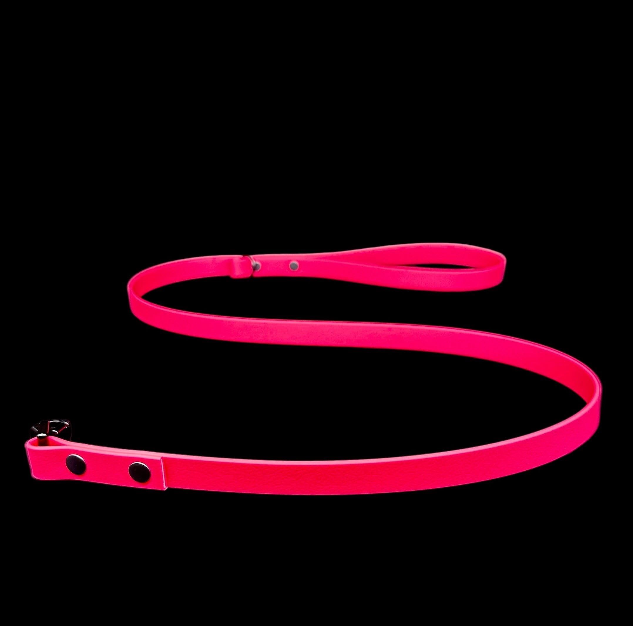 Waterproof Biothane Dog Lead | Metal Buckle | Black Rivets | Ultra Durable