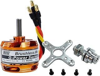 DYS D3530 1700KV 1400KV 1100KV 5.0mm Brushless Outrunner Motor 2-4S for Multicopter RC Aircraft Fixed-Wing UAV (D3530 1400KV)