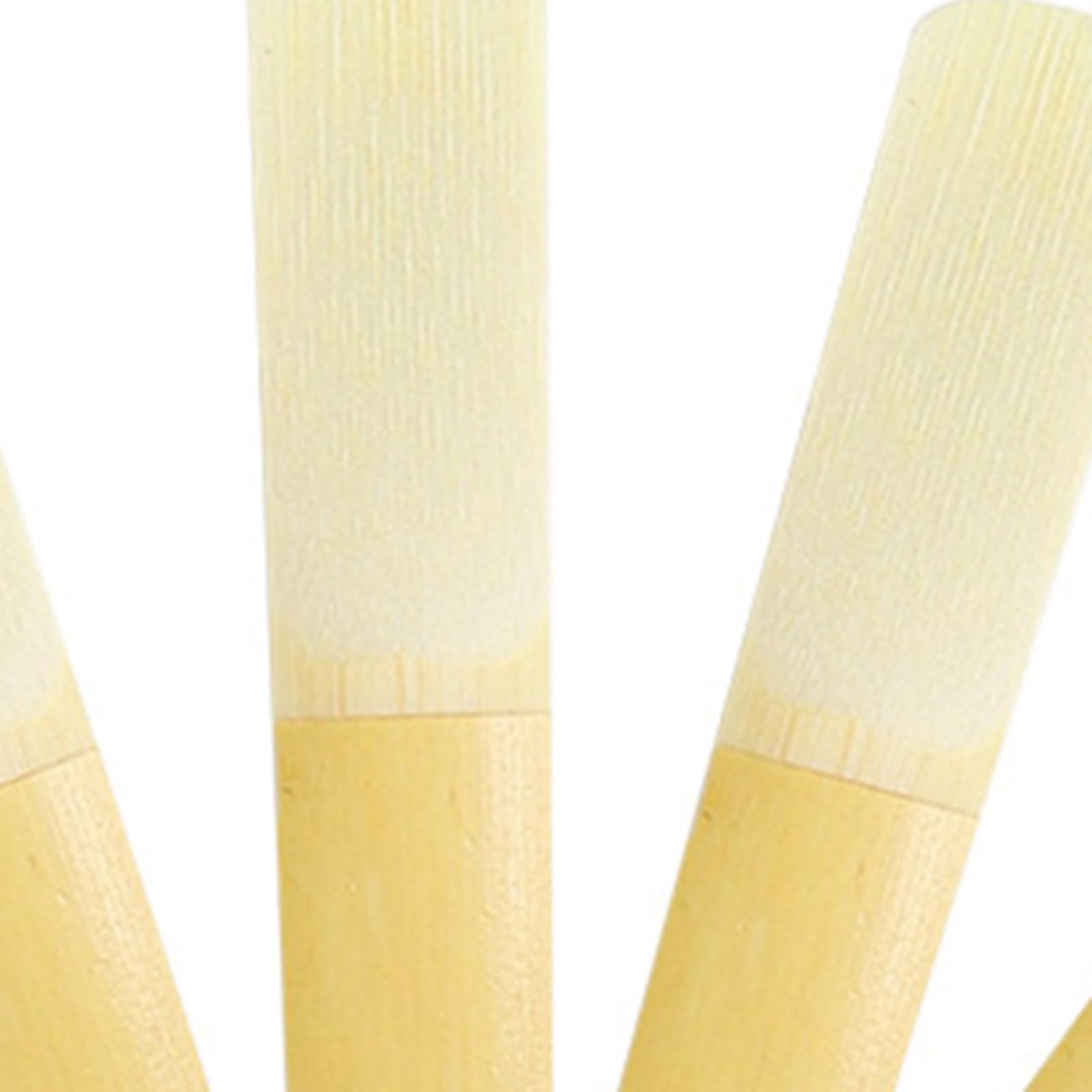 DYNWAVE 8x Tenor Sax Reeds,Strength 2.5,Portable Replacement Saxophone Accessories Compact for Professional Students Player Beginner