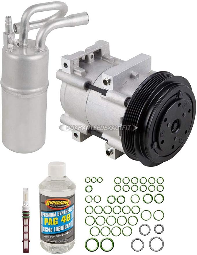 Amazon Com Ac Compressor A C Kit For Ford Ranger 2 3l Mazda B2300 1995 1996 1997 Includes Drier Expansion Oil Seals Buyautoparts 60 80214rk New Automotive