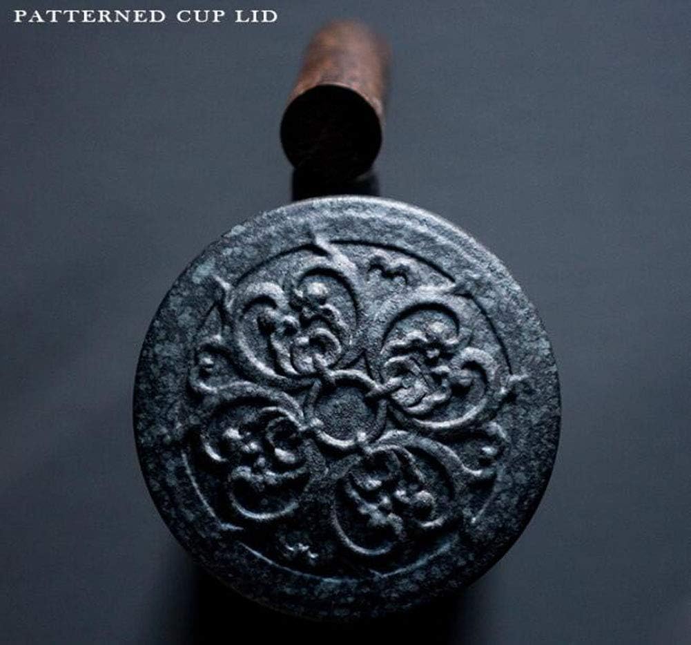 Maya Star Tea Cup with Lid and Ceramic Water Filter, Ceramic Filtered Tea Separation Cup, Office Cup Drinking Tea Cup #06