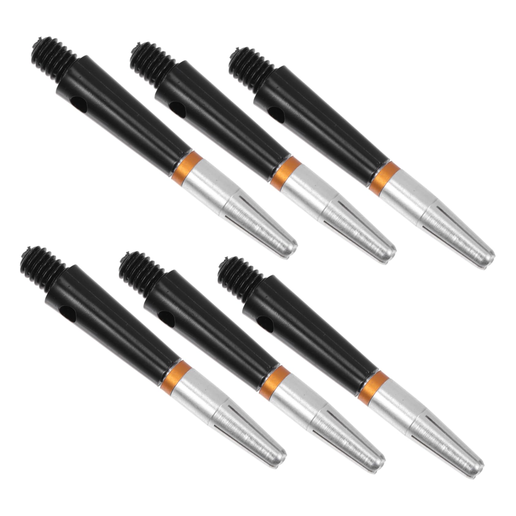 ifundom Aluminum Nylon Shafts 6pcs Rotating Shafts Toy Flights for Thread Stem Game Rod