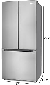 The Top Refrigerator Size 23 To 25.9 Cu Ft : Everything You Need to Know 2 61OQbVkd vL. AC SL289