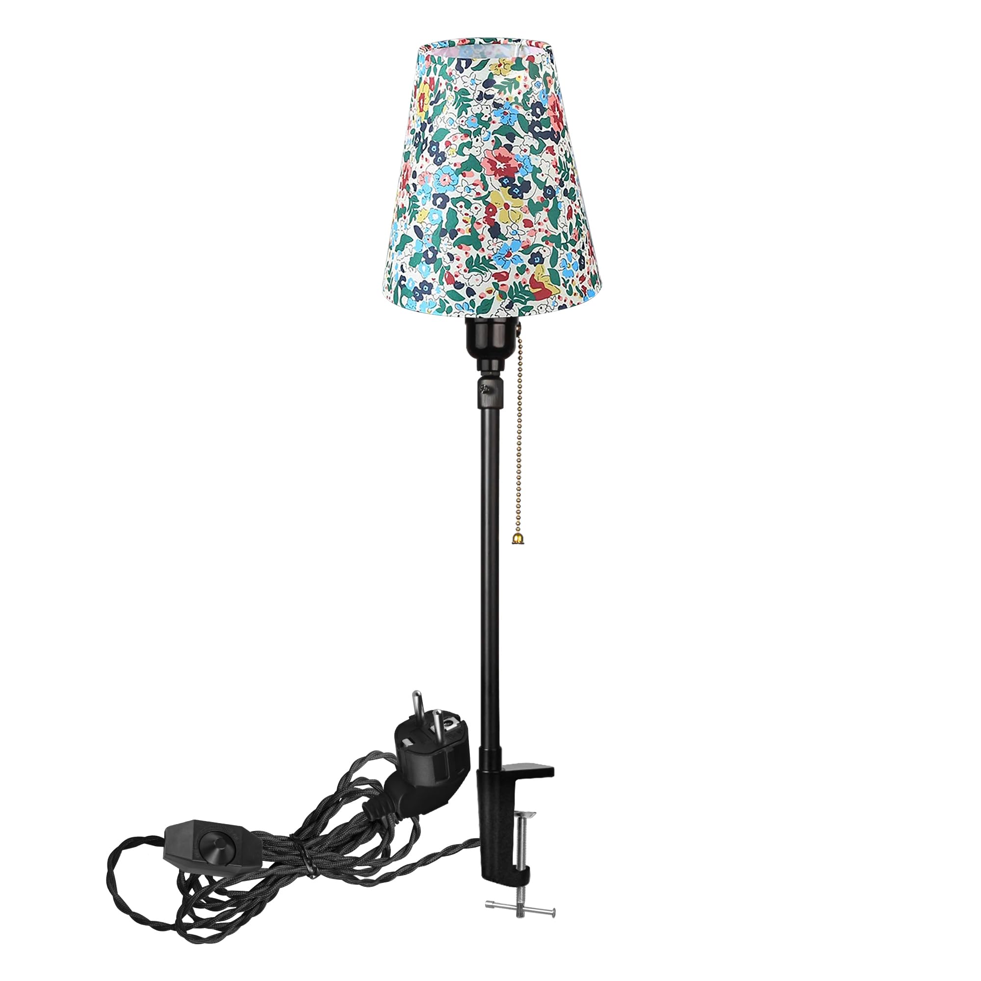 Modern Klemmleuchte,1 Packung Leselampe mit 2,5 m Kabel, Dimmbar Nachttischlampe,Augenpflege Schreibtischlampe für Heimgebrauch Büro, E27 Lampenhalterung - DZ0375H