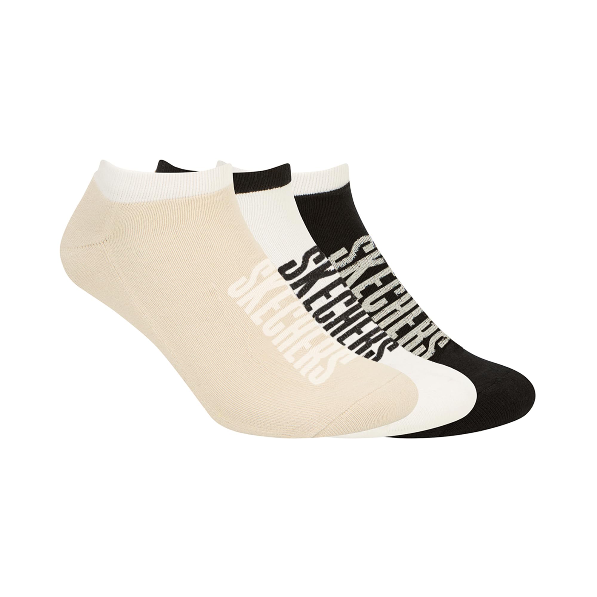 skechers Men 3PK JACQUARD HALF TERRY LOWCUT SOCKS-picture-13
