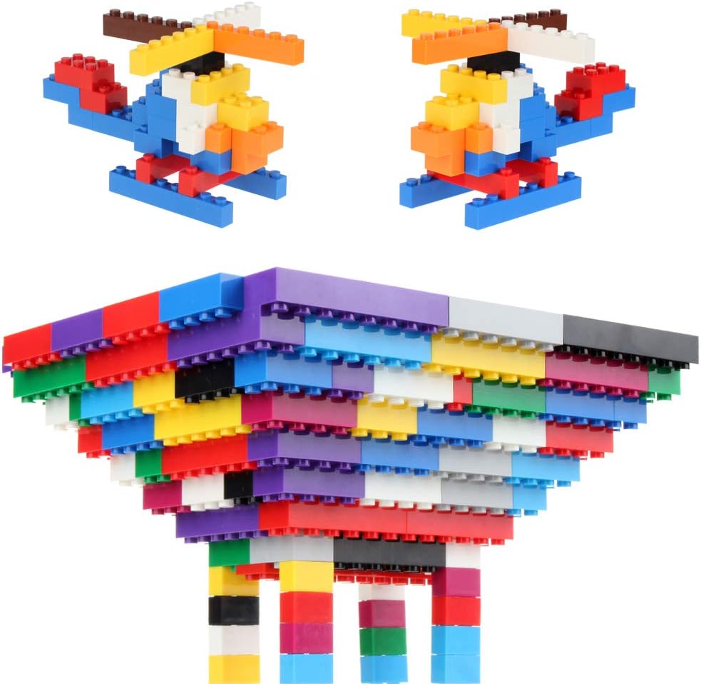 WYSWYG 1.5KG Building Bricks Classic 1000 Pieces Building Blocks Box ...