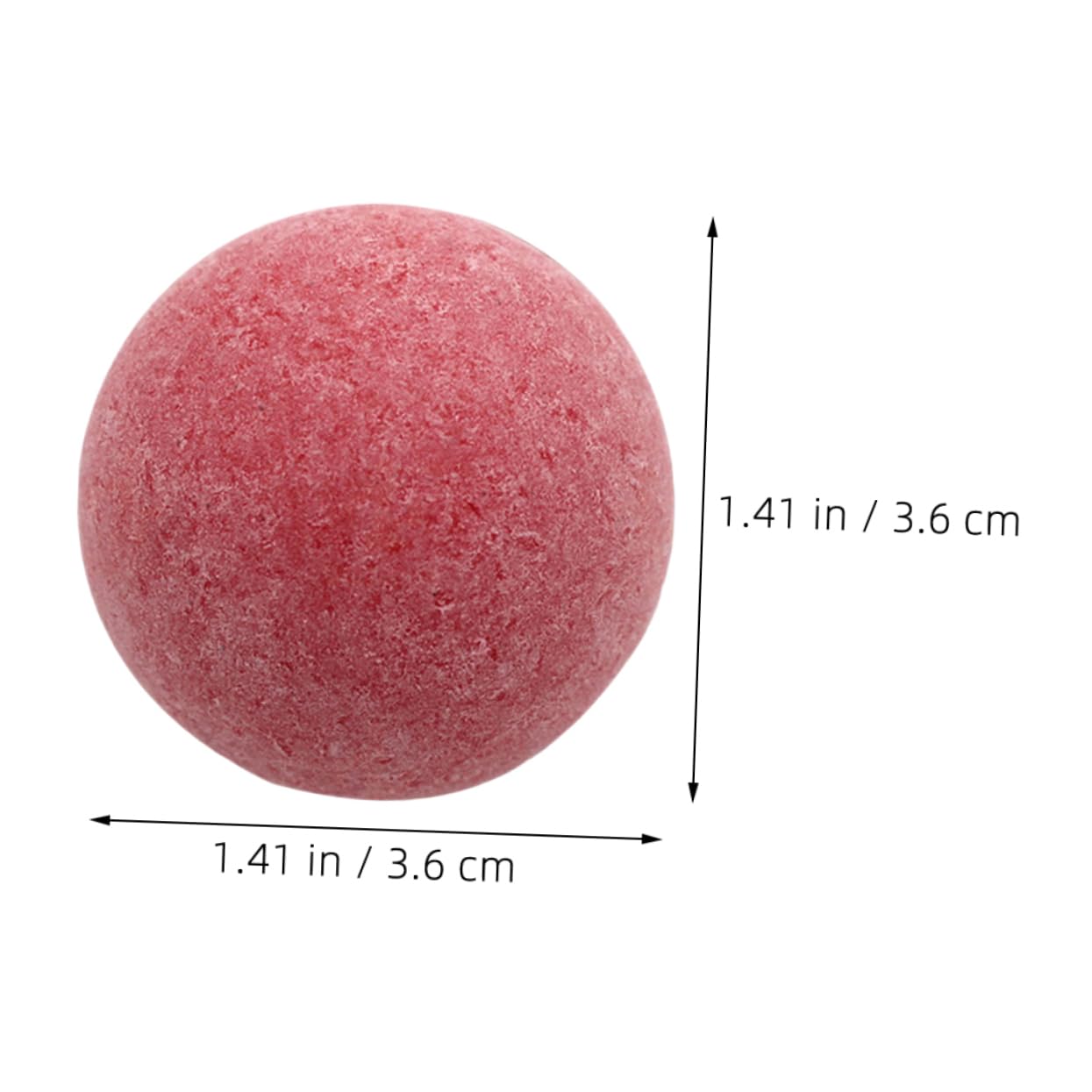 Happyyami Frosted Mini Foosball Game Balls for Table Soccer Professional Replacement Balls for Tabletop Football Games for Foosball Table Accessories